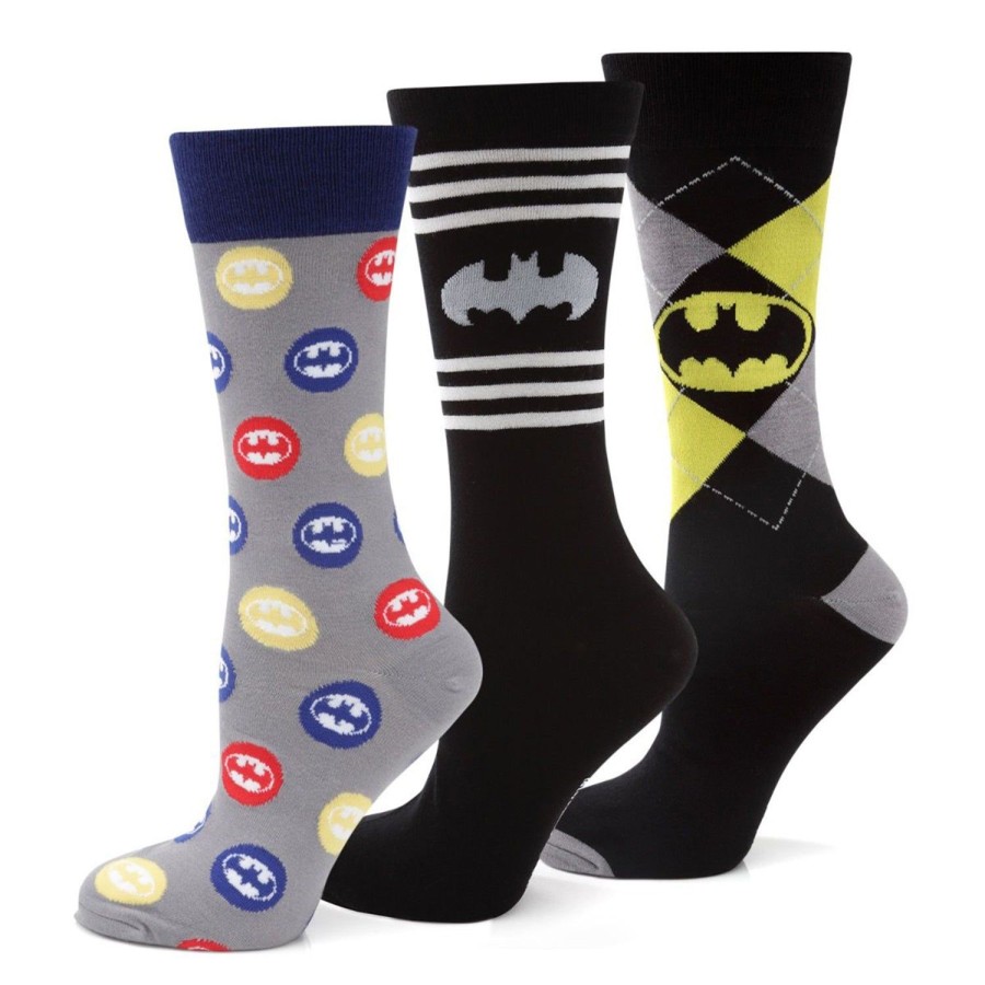 DC Comics Batman 3 Pack Sock Gift Set | Socks