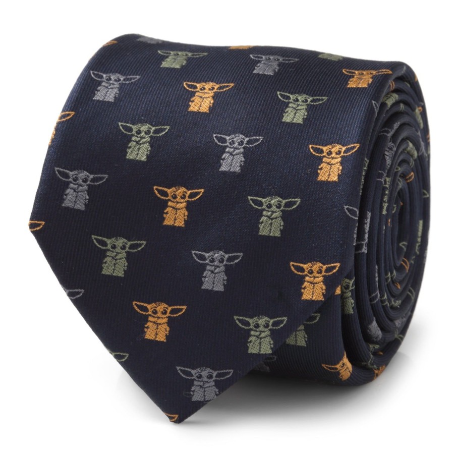 Star Wars The Child Navy Men'S Tie | Star Wars Ties