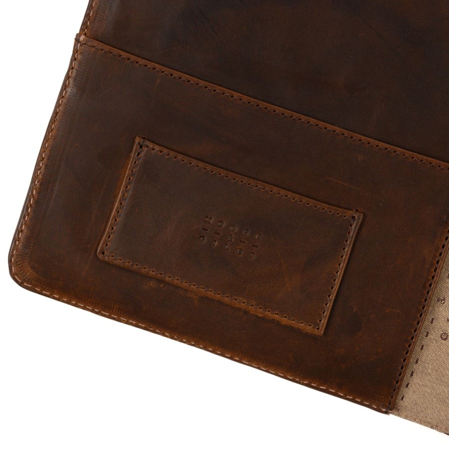 Moore & Giles Elliott Large Writing Portfolio | Leather Goods