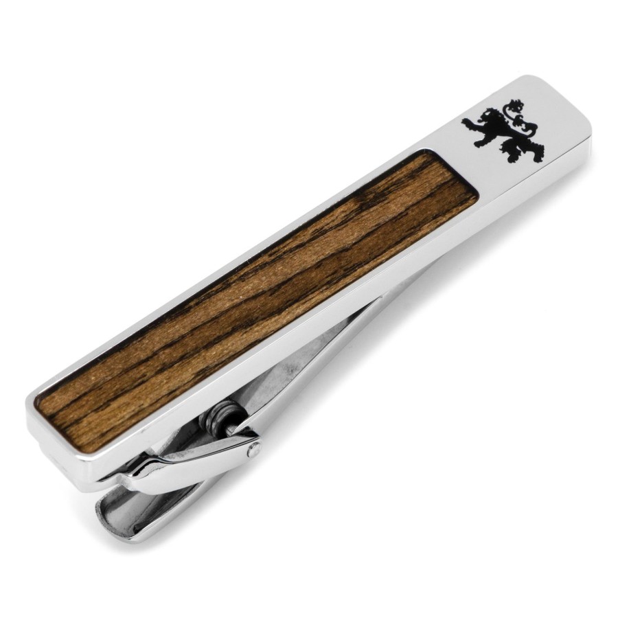 Game of Thrones Lannister Inlaid Wood Tie Clip | Movies & Characters Tie Bars