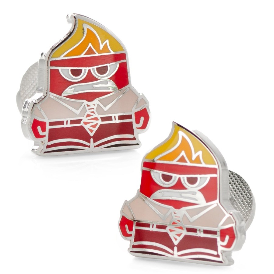 Disney Inside Out Anger Cufflinks | Movies & Characters Cufflinks