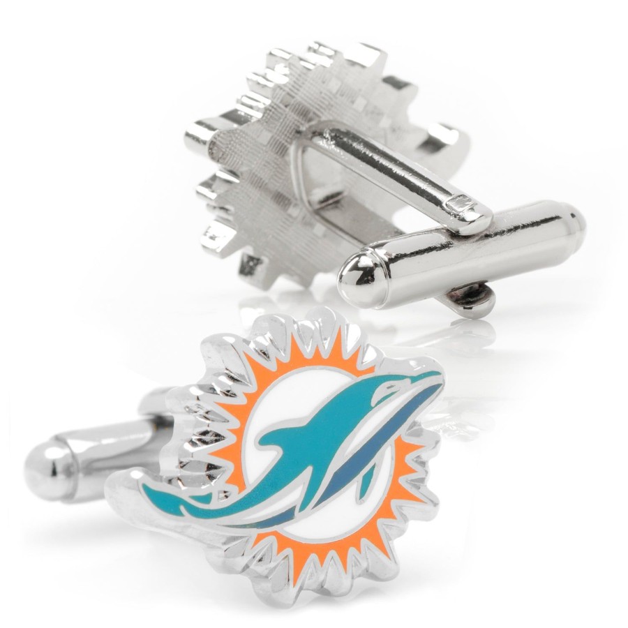 NFL Miami Dolphins Cufflinks | Sports Cufflinks