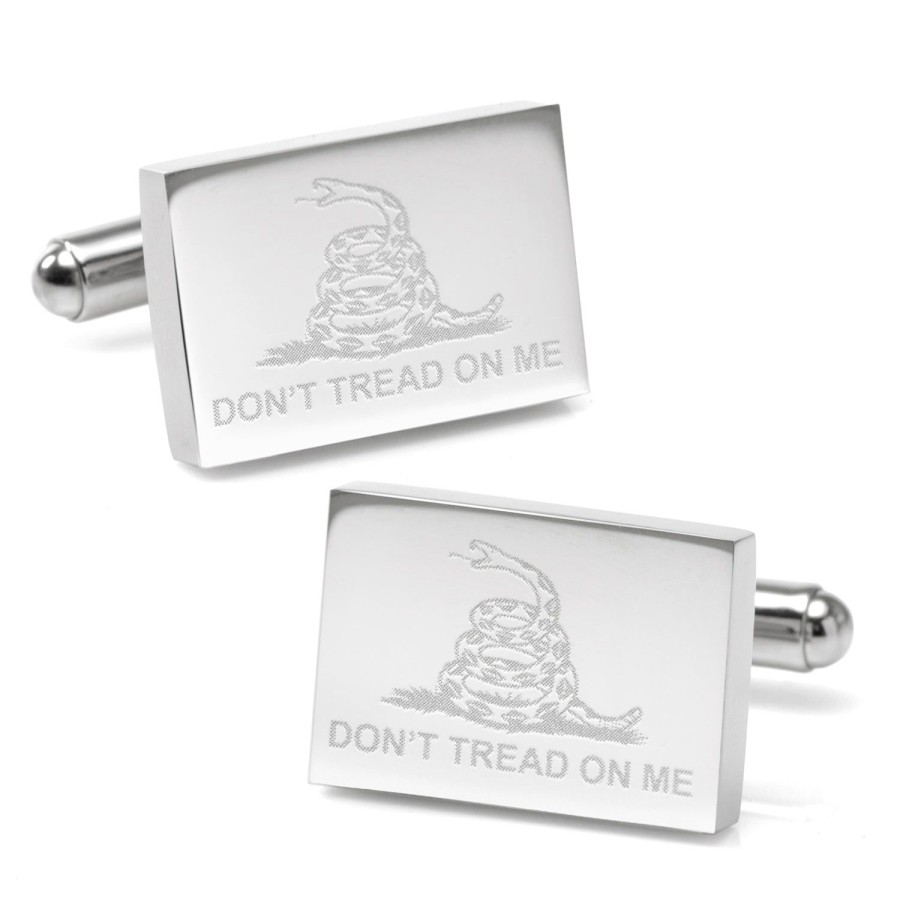 Ox and Bull Trading Co. Don'T Tread On Me Cufflinks | Classic Cufflinks