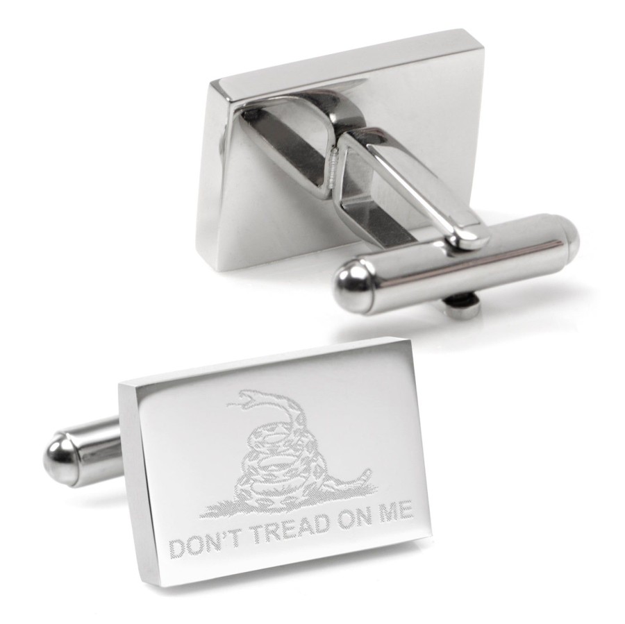 Ox and Bull Trading Co. Don'T Tread On Me Cufflinks | Classic Cufflinks