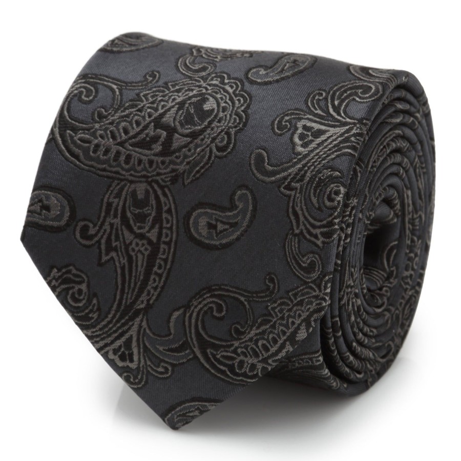 Marvel Iron Man Paisley Men'S Tie | Marvel Ties