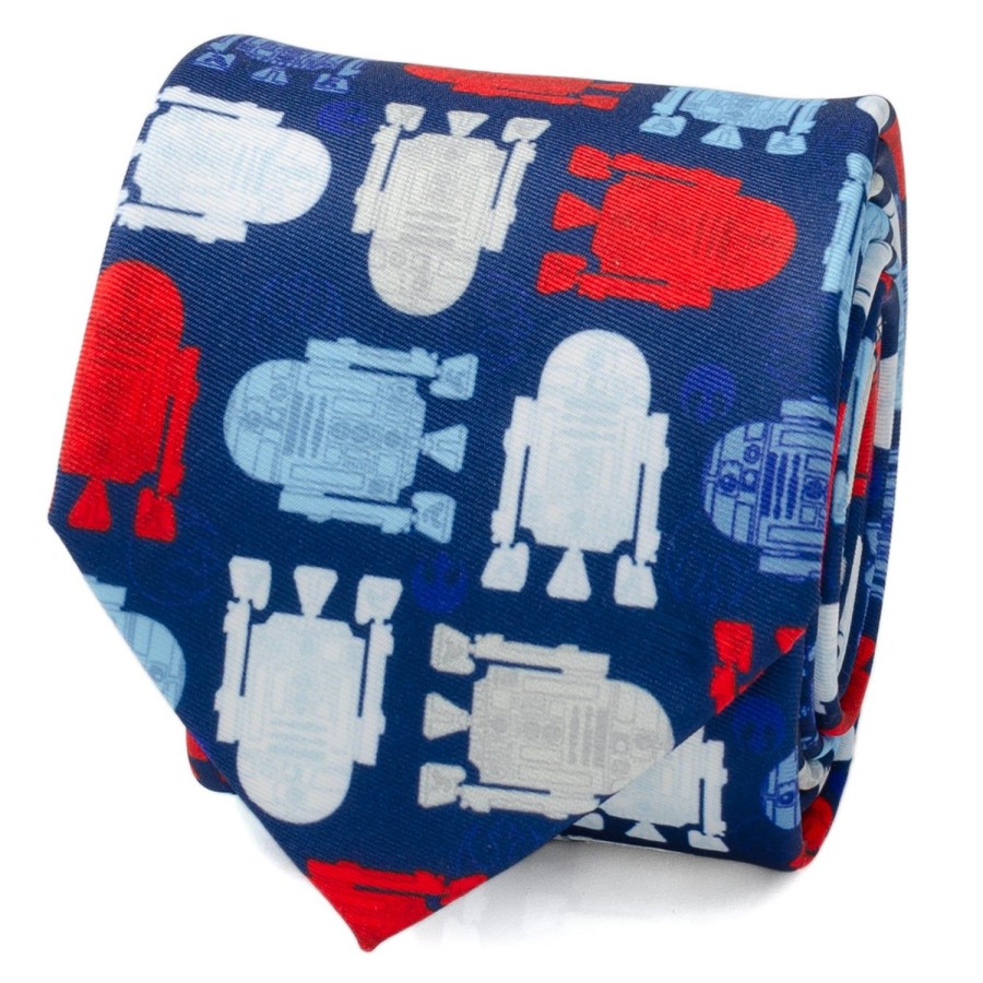 Star Wars R2D2 Navy Men'S Tie | Star Wars Ties