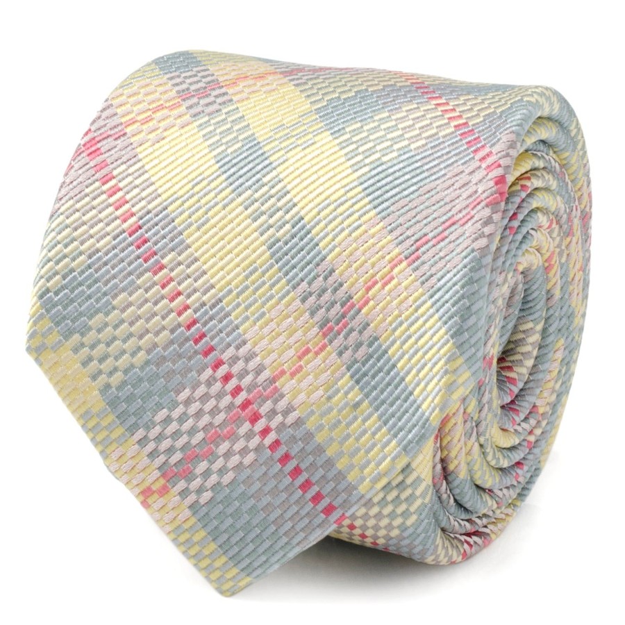 Cufflinks, Inc. Pastel Plaid Men'S Tie | Classic Ties