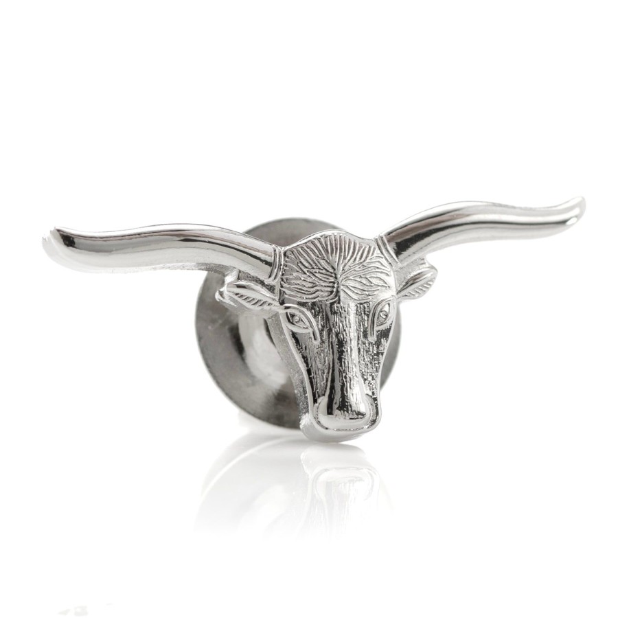 Cufflinks, Inc. Longhorn Steer Lapel Pin | Lapel Pins