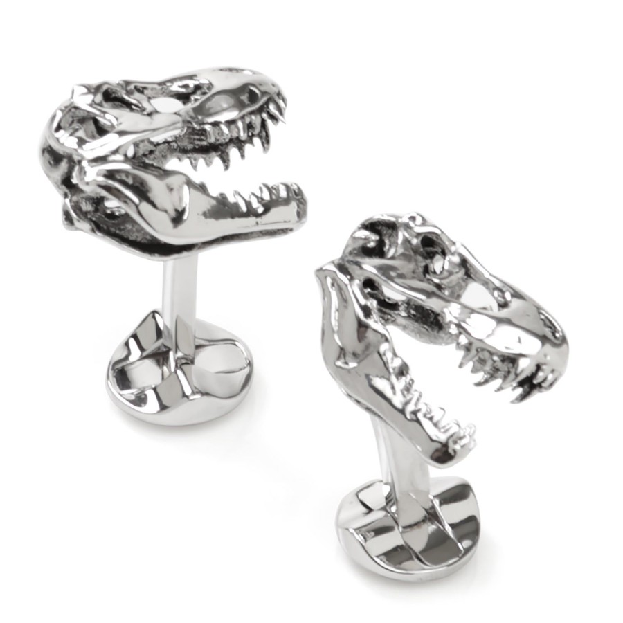 Ox and Bull Trading Co. T-Rex 3-D Cufflinks | Classic Cufflinks