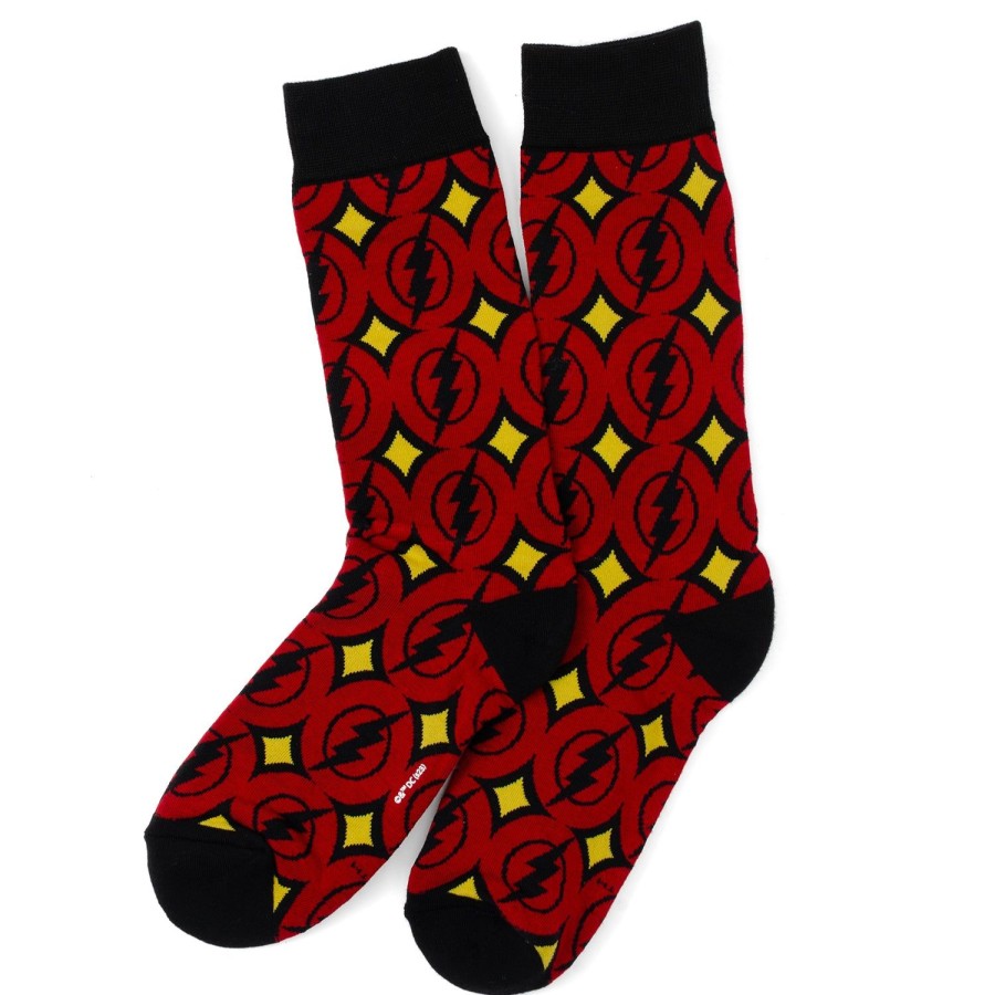 DC Comics The Flash Red Men'S Socks | Socks