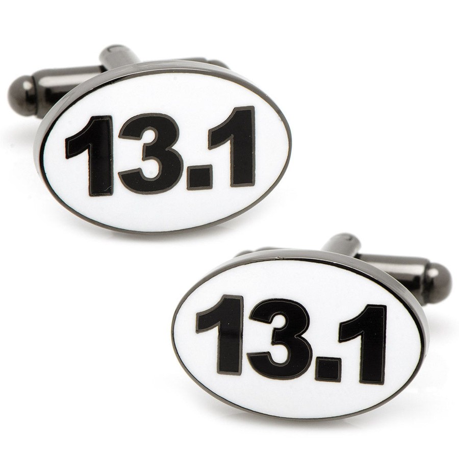 Cufflinks, Inc. Half Marathon Finisher Cufflinks | Classic Cufflinks