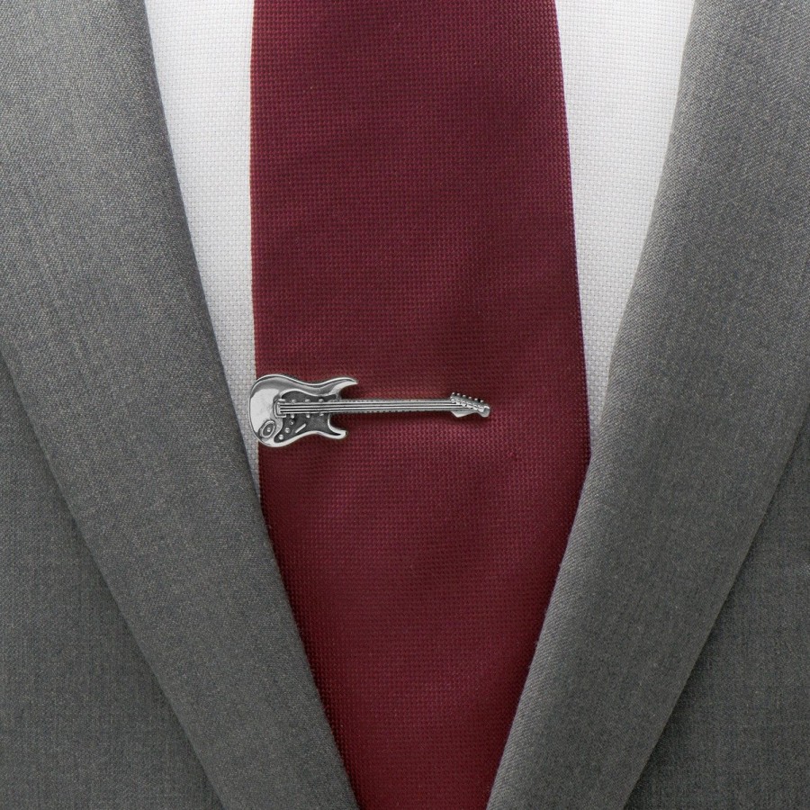 Ox and Bull Trading Co. Guitar Tie Clip | Classic Tie Bars