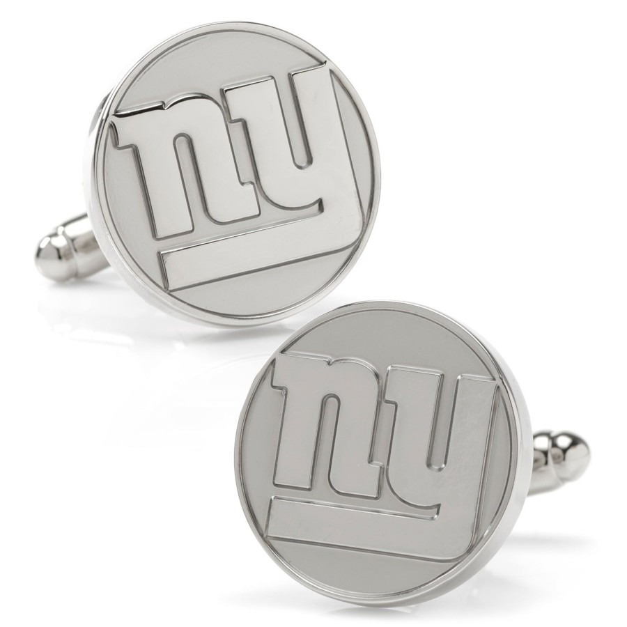 NFL Ny Giants Silver Edition Cufflinks | Sports Cufflinks