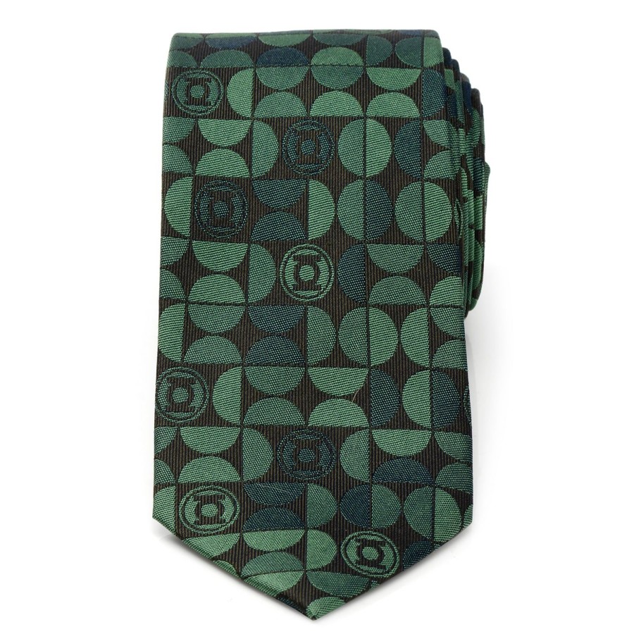 DC Comics Green Lantern Charcoal Men'S Tie | Dc Comics Ties