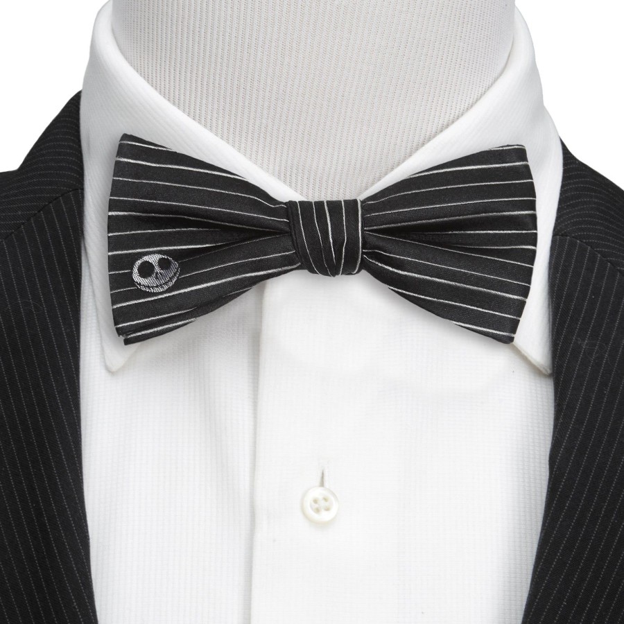 Disney Nightmare Before Christmas Stripe Men'S Bow Tie | Bow Ties