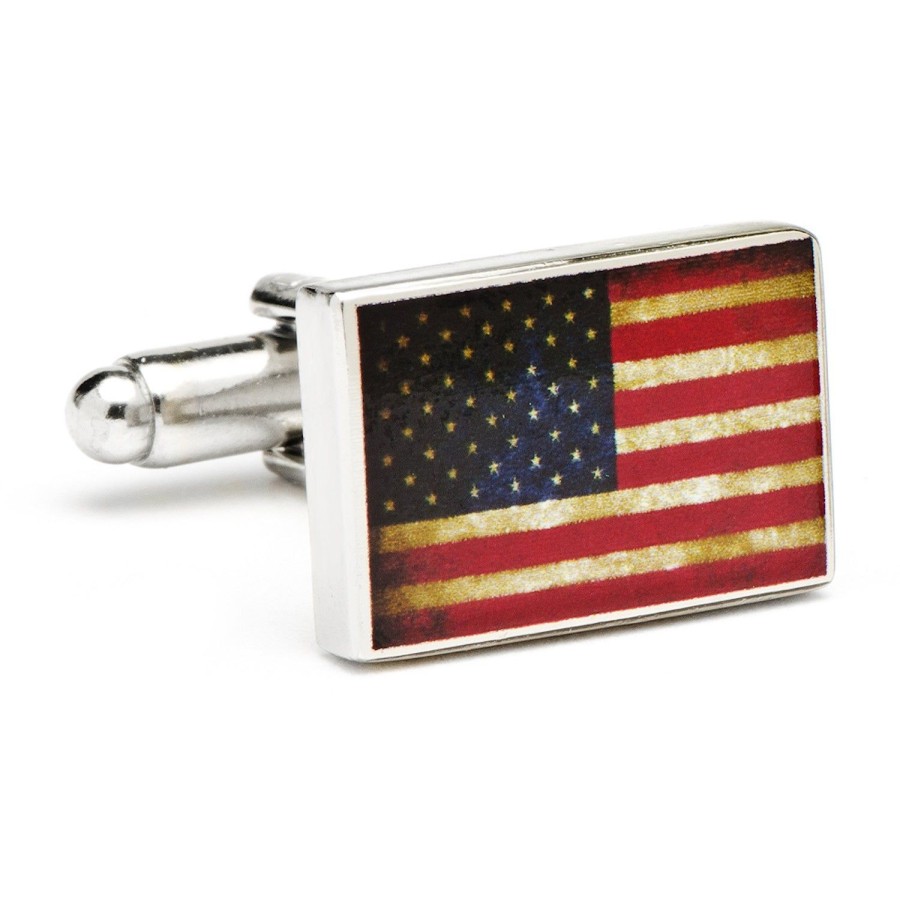 Cufflinks, Inc. Vintage Usa Flag Cufflinks | Classic Cufflinks