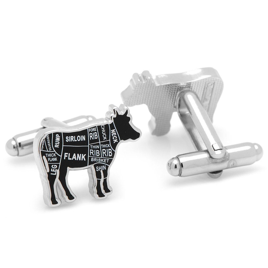 Cufflinks, Inc. Beef Butcher Cuts Cufflinks | Classic Cufflinks