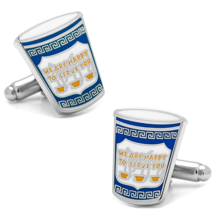 Cufflinks, Inc. Greek Coffee Cufflinks | Classic Cufflinks