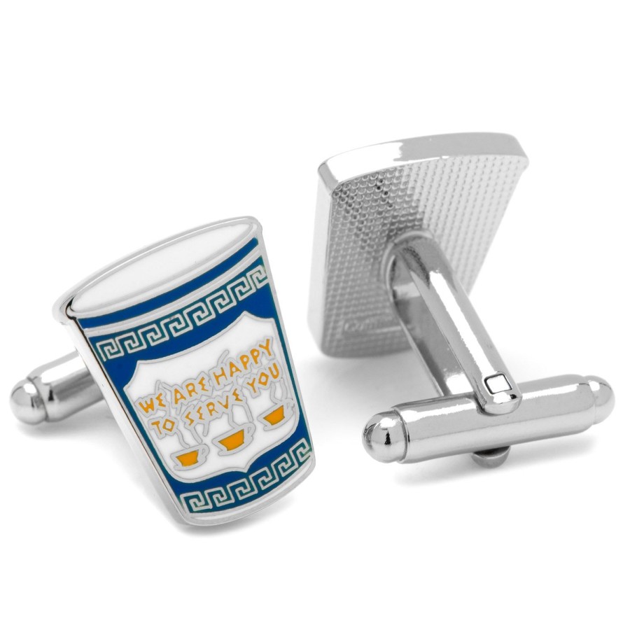 Cufflinks, Inc. Greek Coffee Cufflinks | Classic Cufflinks