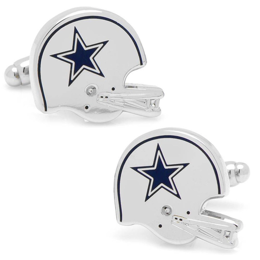 NFL Retro Dallas Cowboys Helmet Cufflinks | Sports Cufflinks