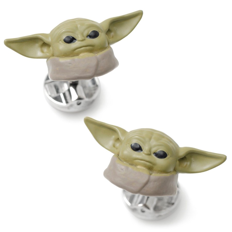 Star Wars 3D Grogu Cufflinks | Movies & Characters Cufflinks