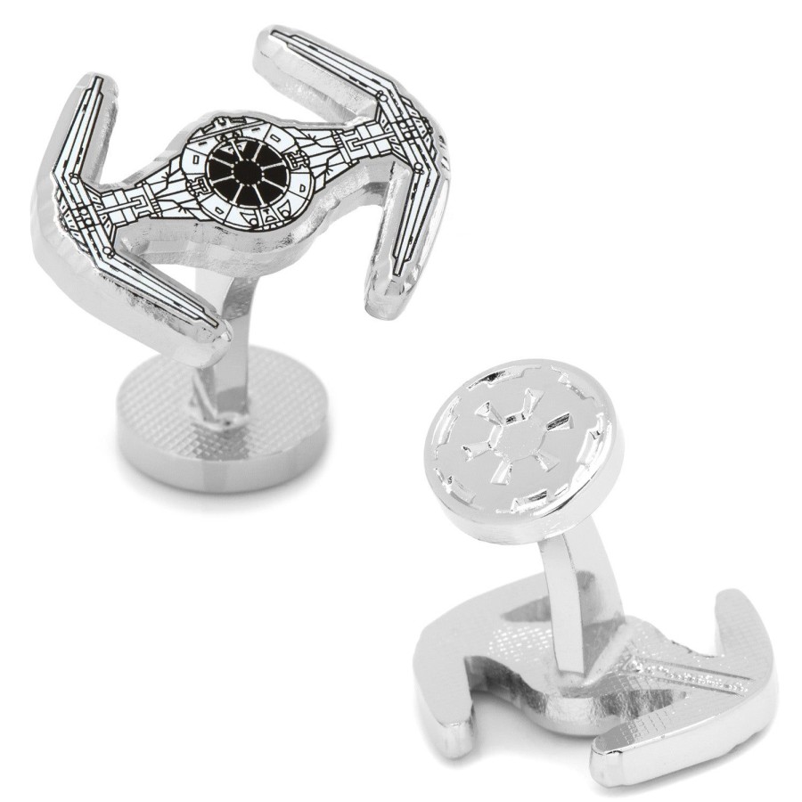 Star Wars Darth Vader Tie Starfighter Blueprint Cufflinks | Movies & Characters Cufflinks