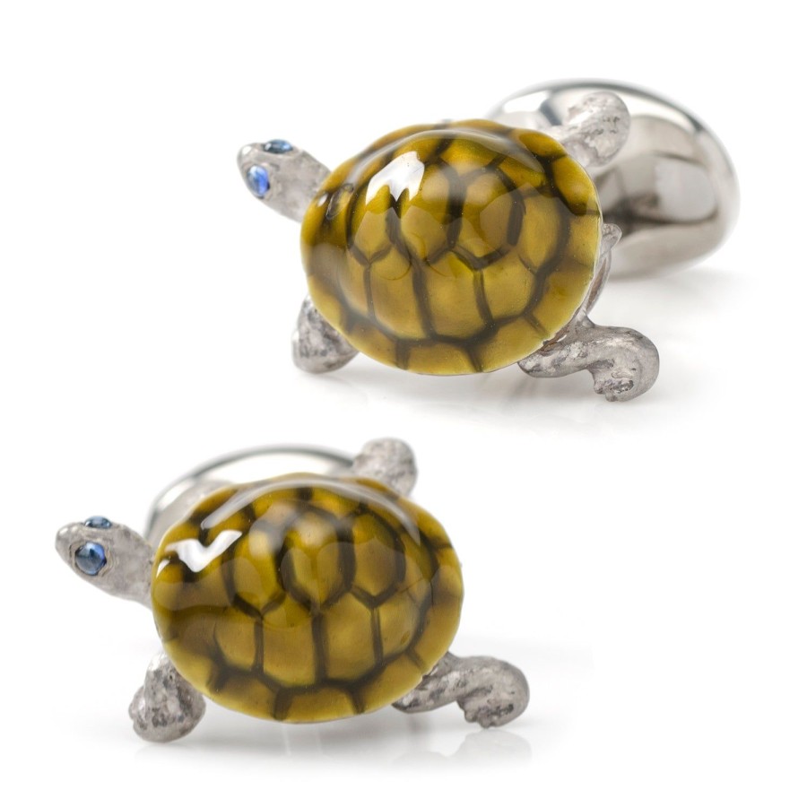 Deakin & Francis Walking Tortoise Cufflinks | Classic Cufflinks