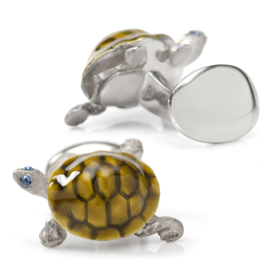 Deakin & Francis Walking Tortoise Cufflinks | Classic Cufflinks