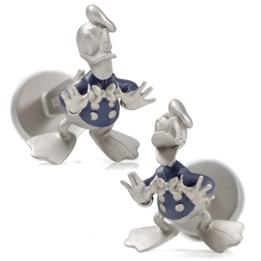 Disney D100 Donald Duck 3D Enamel Cufflinks | Movies & Characters Cufflinks