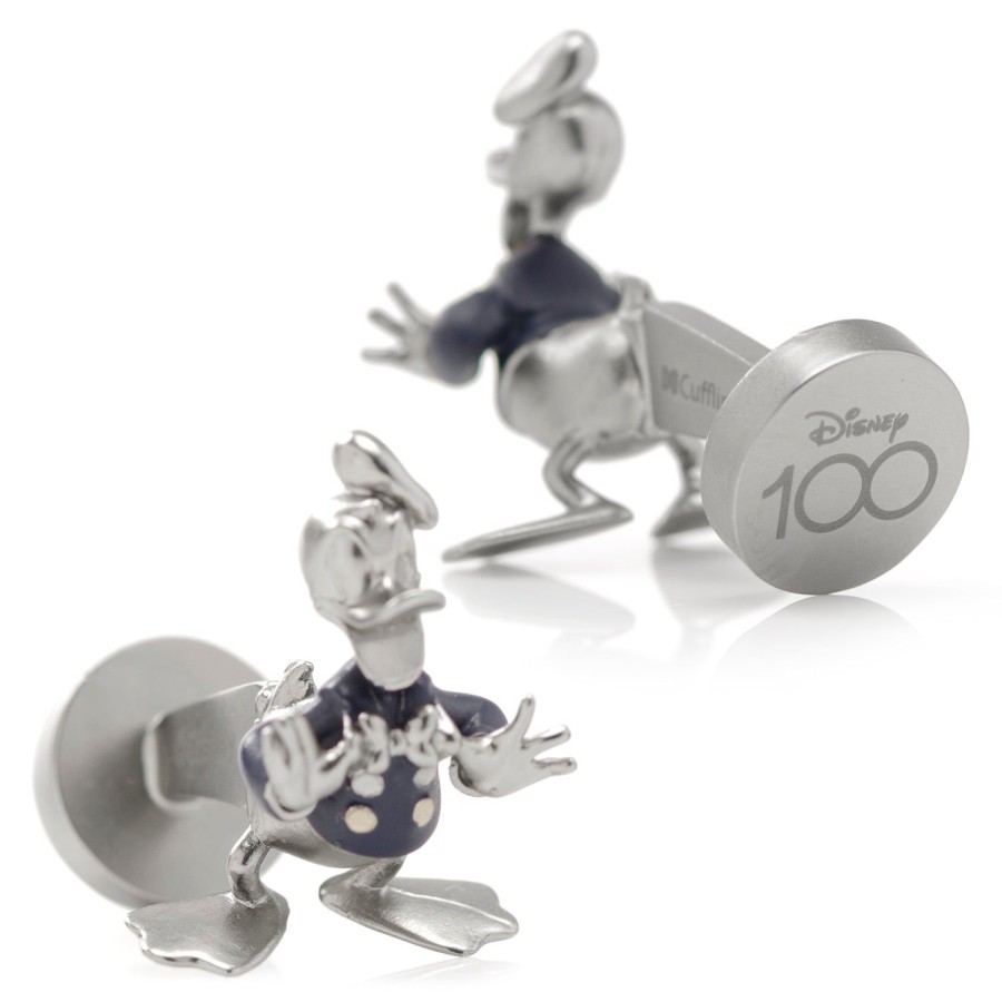 Disney D100 Donald Duck 3D Enamel Cufflinks | Movies & Characters Cufflinks