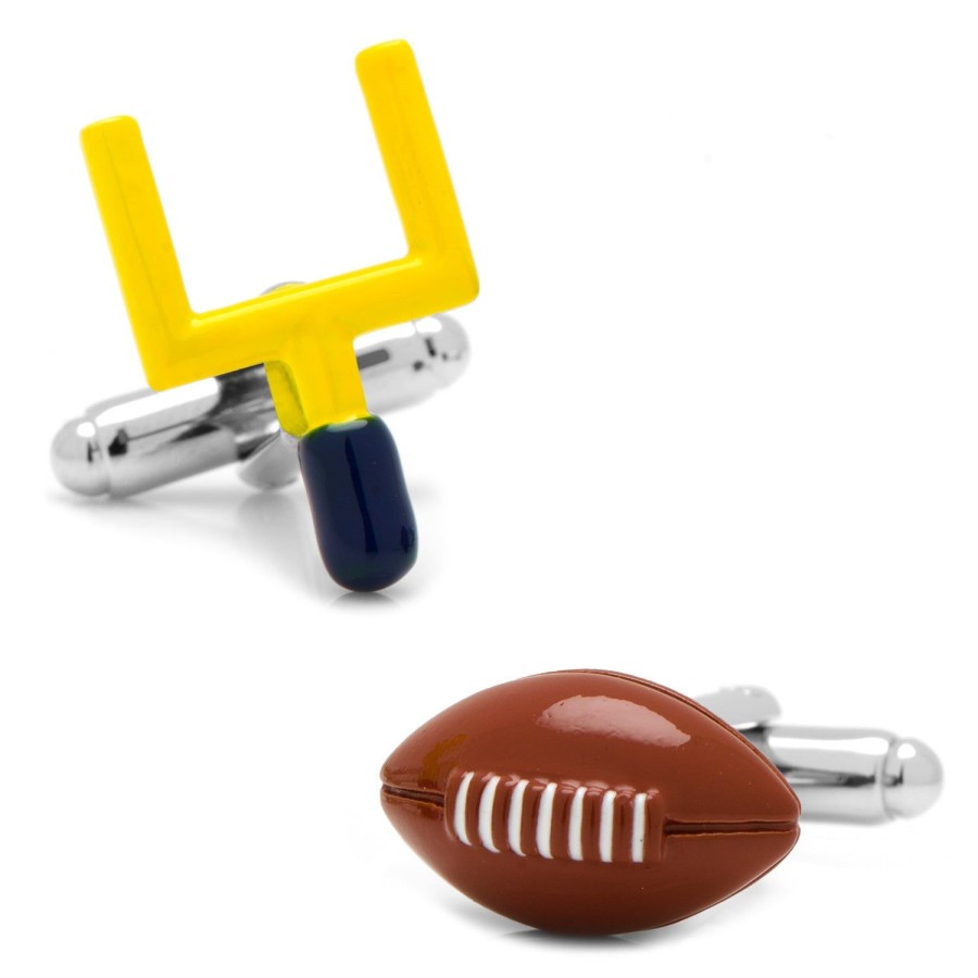 Cufflinks, Inc. Football And Goal Post Cufflinks | Classic Cufflinks