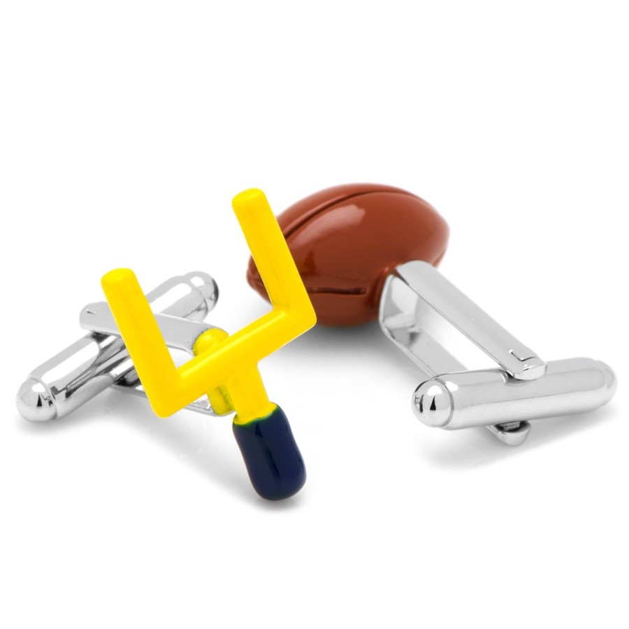 Cufflinks, Inc. Football And Goal Post Cufflinks | Classic Cufflinks