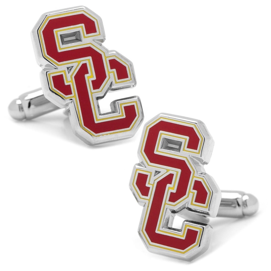 NCAA University Of Southern California Trojans Cufflinks | Sports Cufflinks