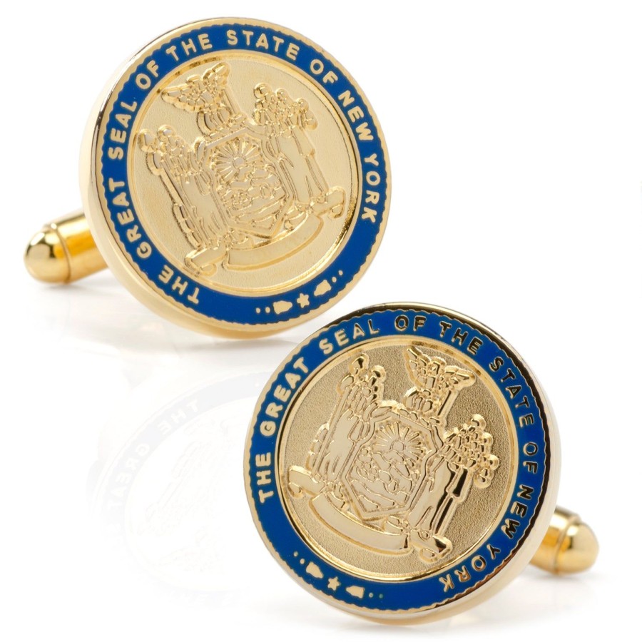 Cufflinks, Inc. New York State Seal Cufflinks | Classic Cufflinks