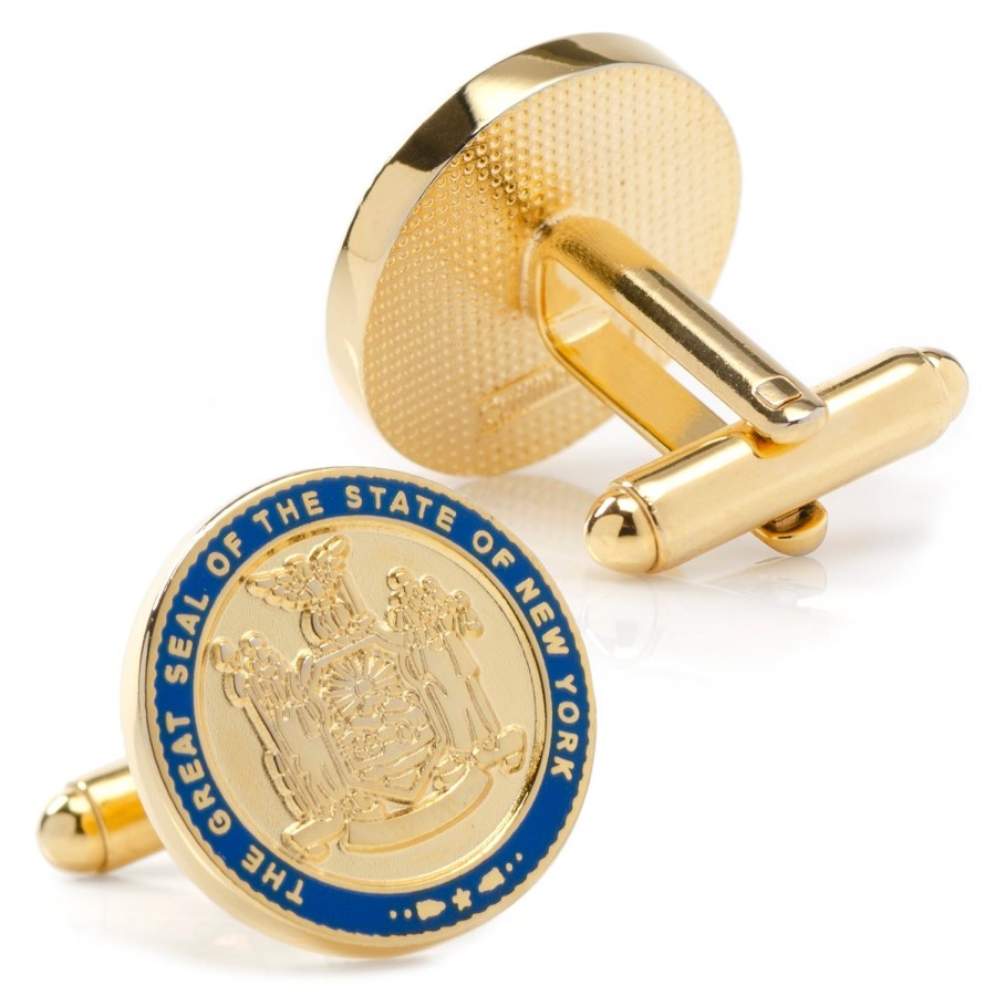 Cufflinks, Inc. New York State Seal Cufflinks | Classic Cufflinks