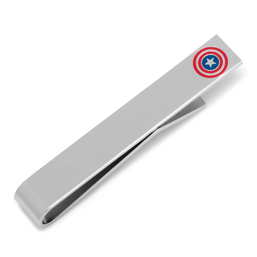 Marvel Captain America Shield Tie Bar | Movies & Characters Tie Bars