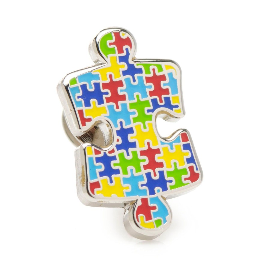 Cufflinks, Inc. Autism Awareness Puzzle Lapel Pin | Lapel Pins