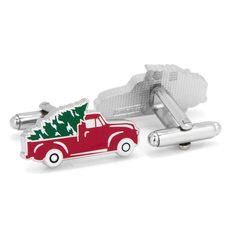 Cufflinks, Inc. Holiday Truck Cufflinks | Classic Cufflinks