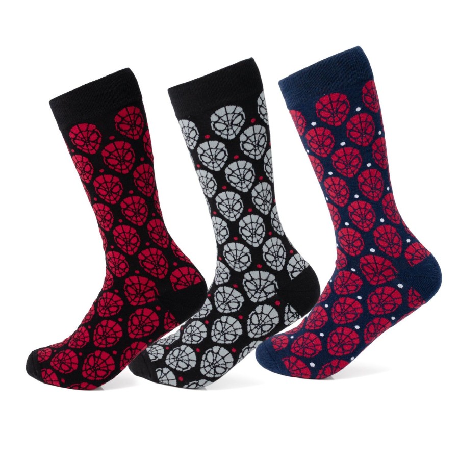 Marvel Spider-Man Dot 3 Pack Socks | Socks