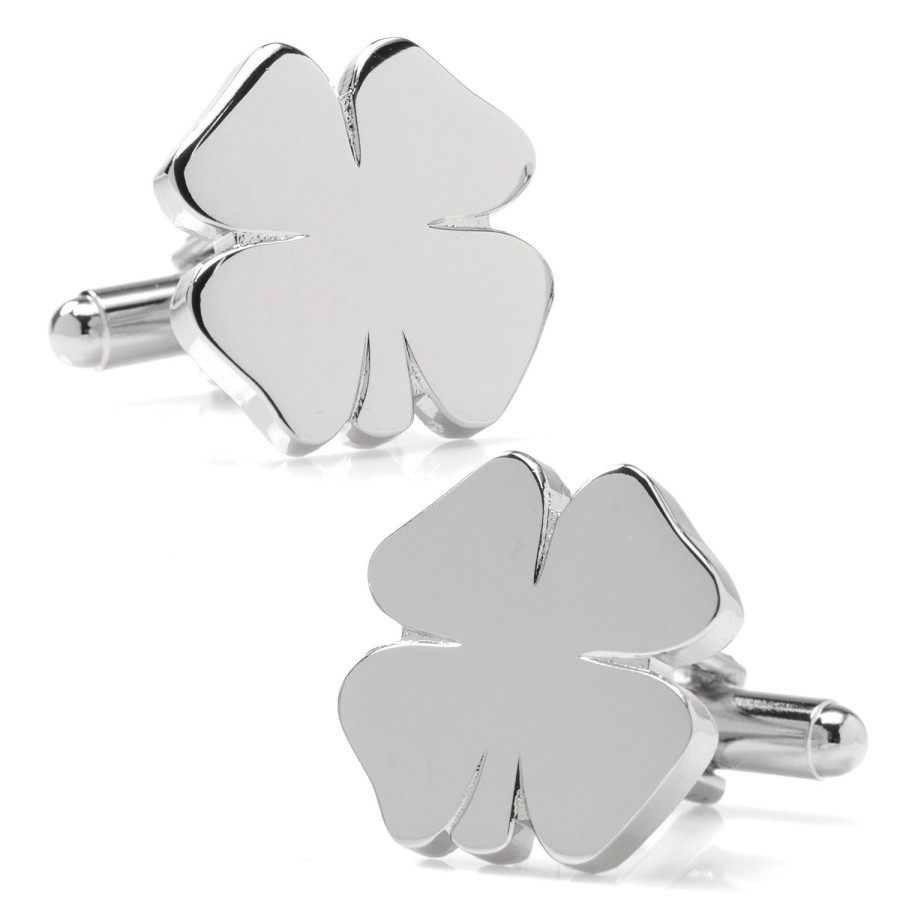 Cufflinks, Inc. Four Leaf Clover Cufflinks | Classic Cufflinks