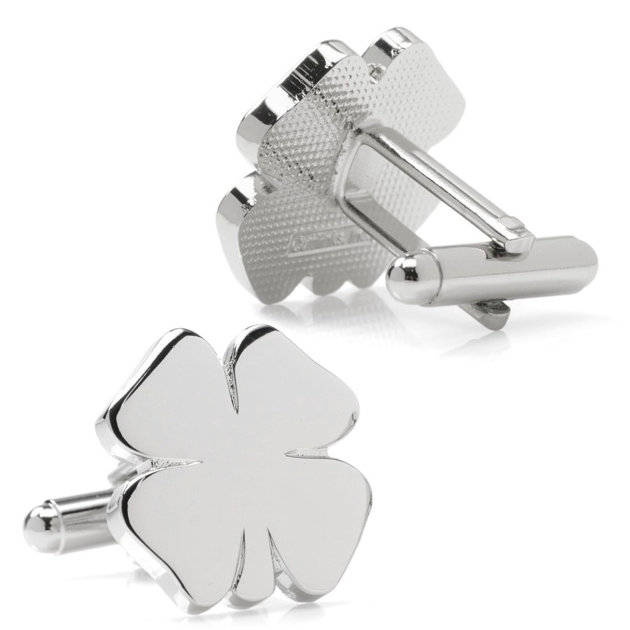 Cufflinks, Inc. Four Leaf Clover Cufflinks | Classic Cufflinks