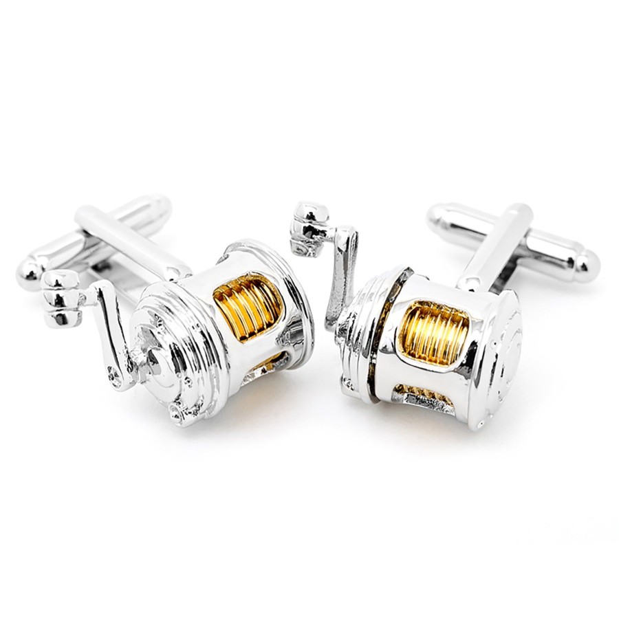 Cufflinks, Inc. Fishing Reel Cufflinks | Classic Cufflinks