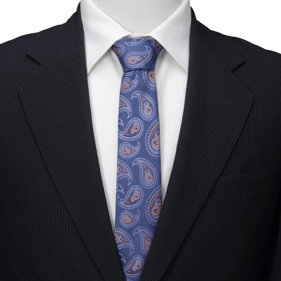 Star Wars Bb-8 Blue Paisley Tie | Star Wars Ties