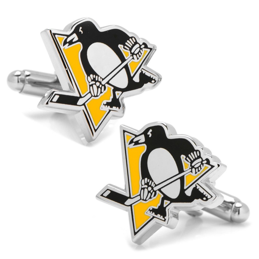 NHL Pittsburgh Penguins Cufflinks | Sports Cufflinks