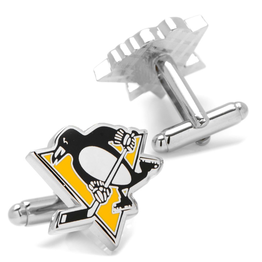 NHL Pittsburgh Penguins Cufflinks | Sports Cufflinks