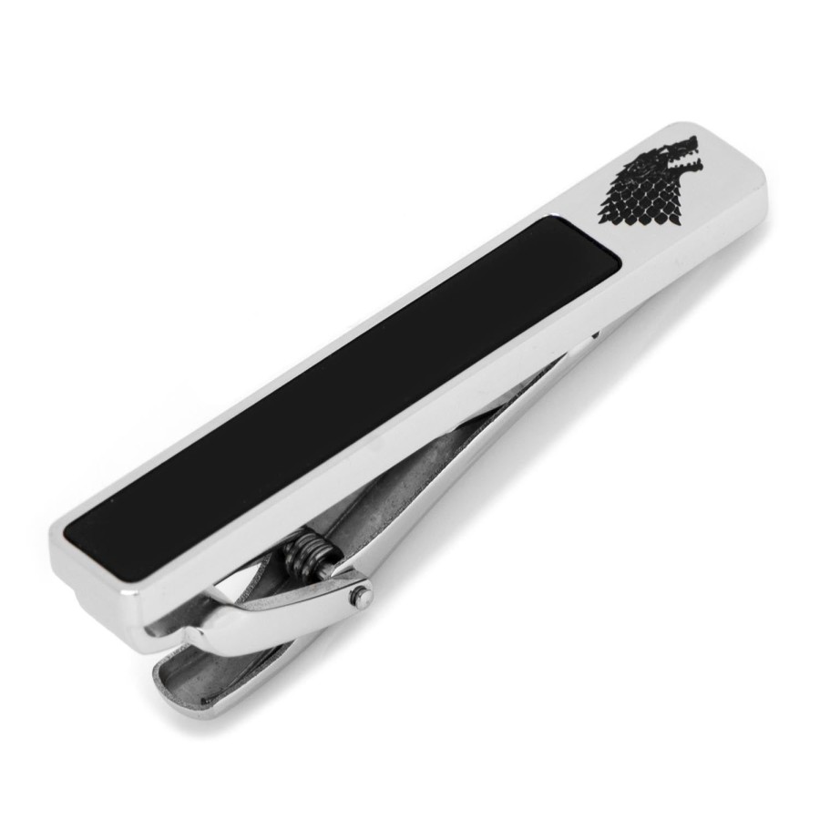 Game of Thrones Stark Onyx Tie Clip | Movies & Characters Tie Bars