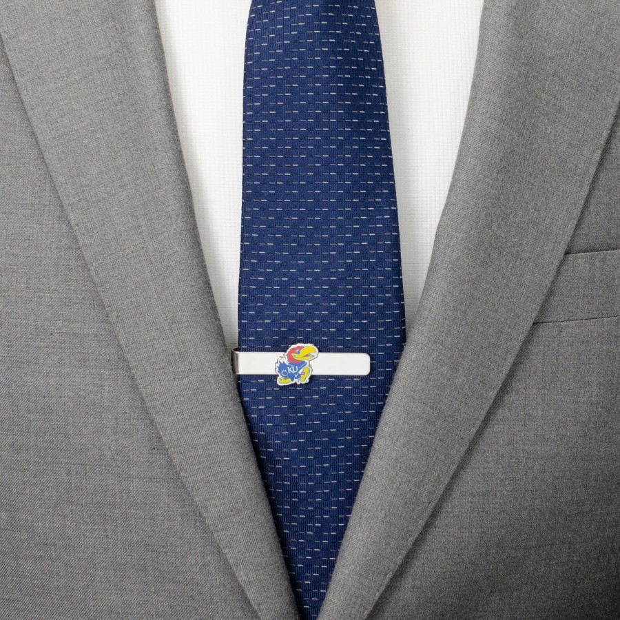 NCAA University Of Kansas Jayhawks Tie Bar | Sports Tie Bars