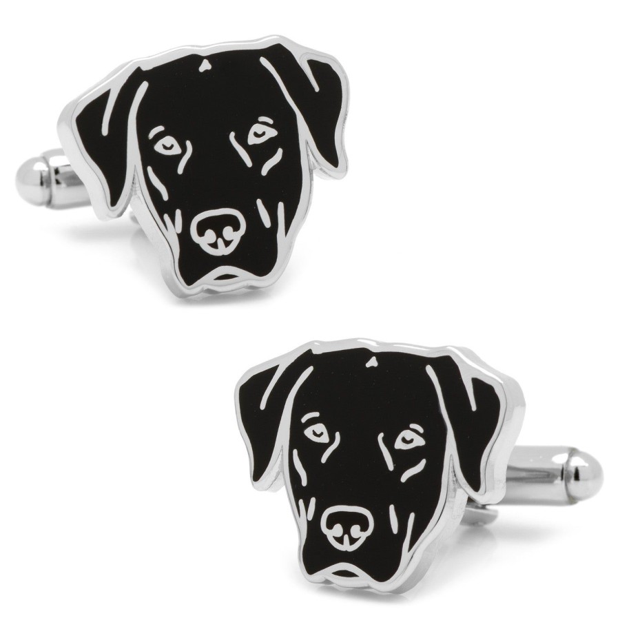 Cufflinks, Inc. Black Labrador Cufflinks | Classic Cufflinks