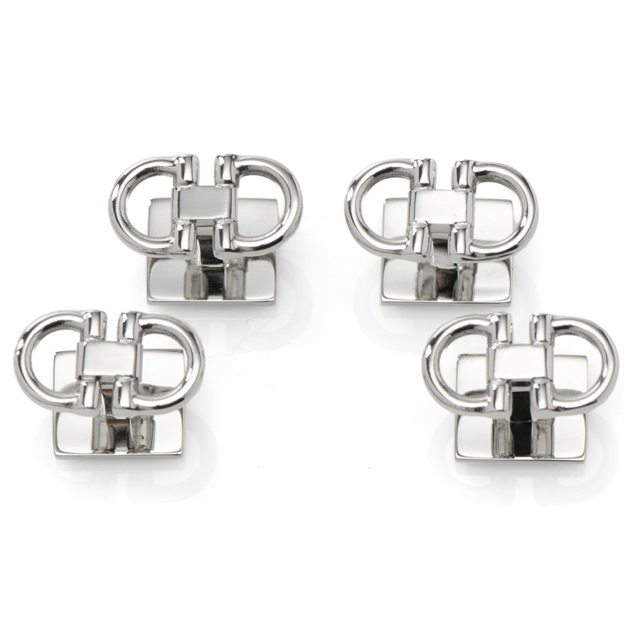 Ox and Bull Trading Co. Horse Bit Stainless Steel Studs | Stud Sets