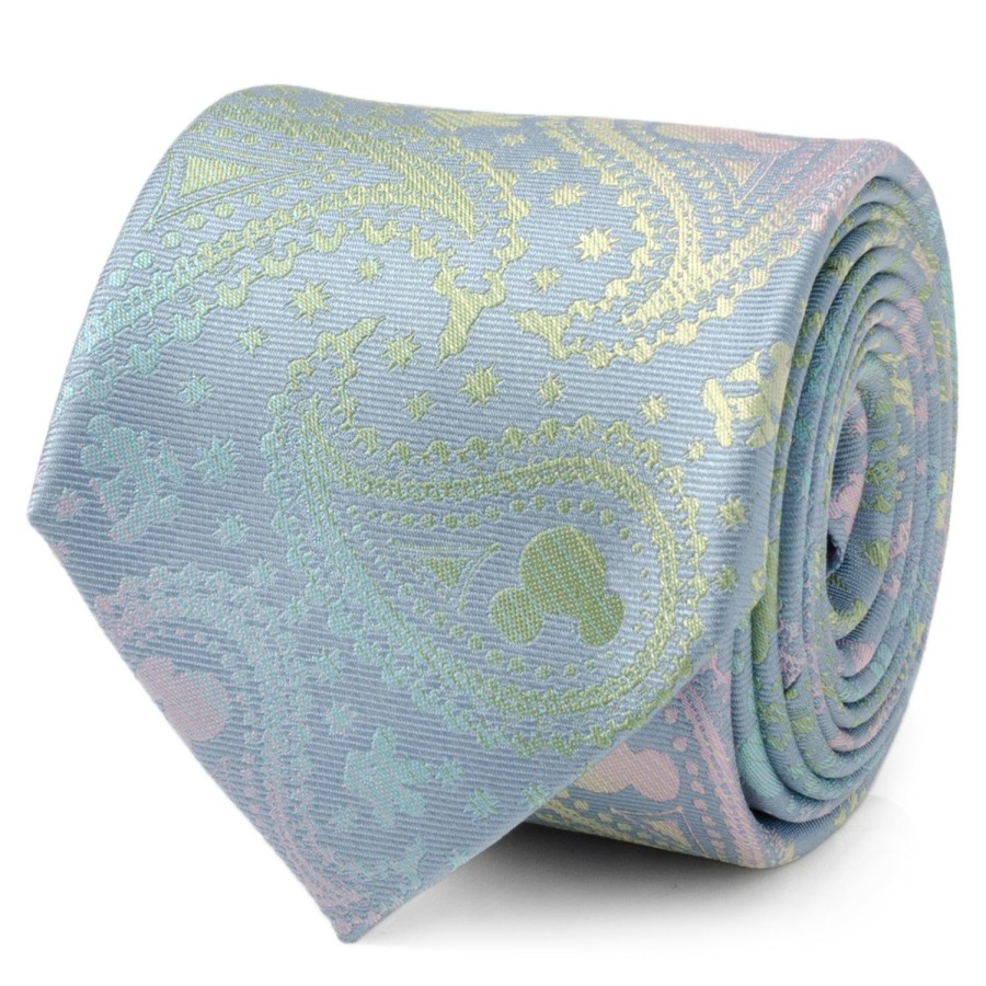 Disney Mickey Silhouette Iridescent Soft Tie | Disney Ties